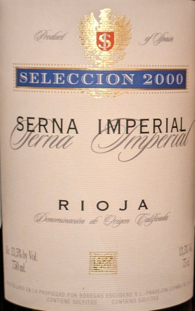 Serna Imperial Rioja 2000 - 750ml