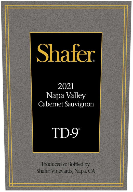 Shafer TD-9 Cabernet Sauvignon 2021 - 750ml