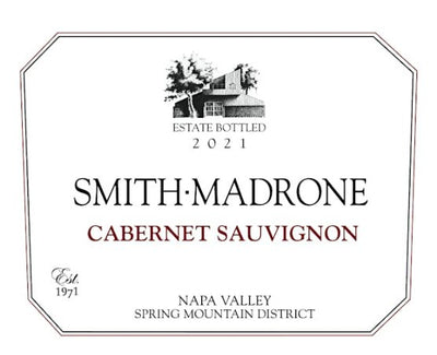 Smith-Madrone Estate Cabernet Sauvignon 2021 - 750ml