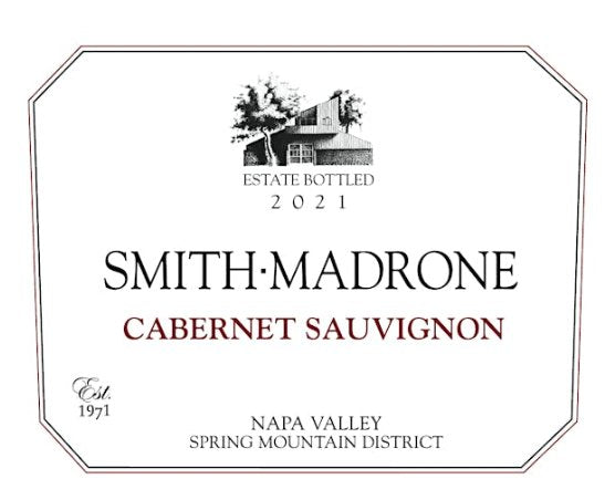 Smith-Madrone Estate Cabernet Sauvignon 2021 - 750ml
