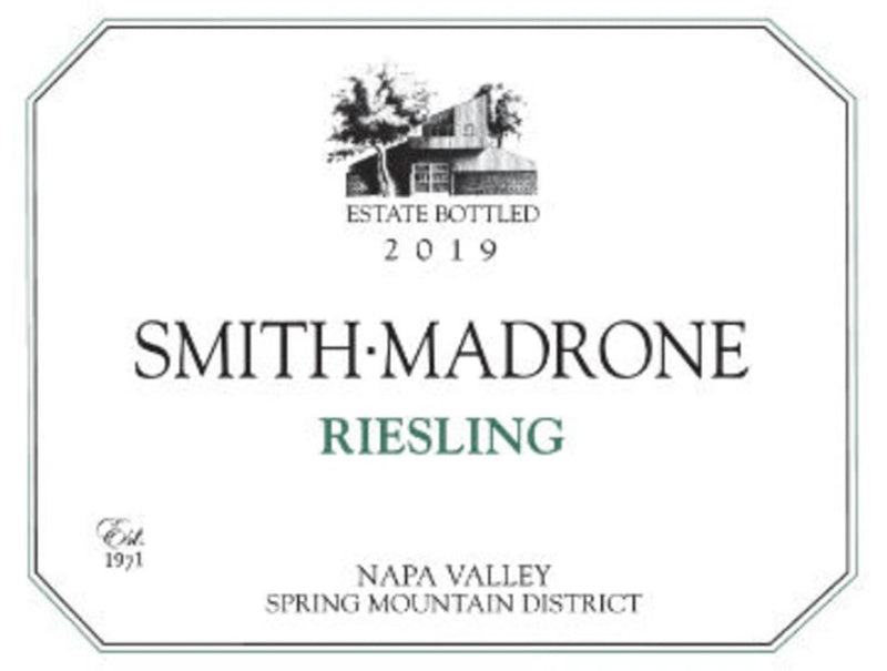 Smith-Madrone Estate Riesling 2019 - 750ml