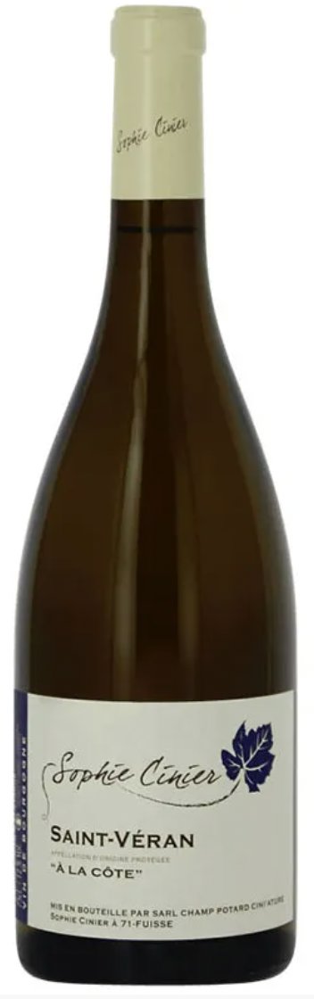 Sophie Cinier 'A La Cote' Saint-Veran 2022 - 750ml