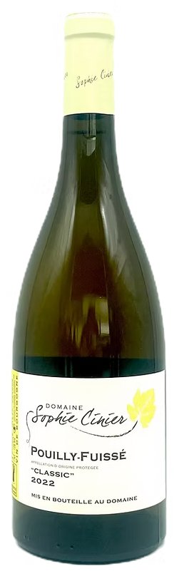 Sophie Cinier Pouilly-Fuisse 'Classic' 2022 - 750ml