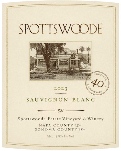 Spottswoode Sauvignon Blanc 2023 - 750ml