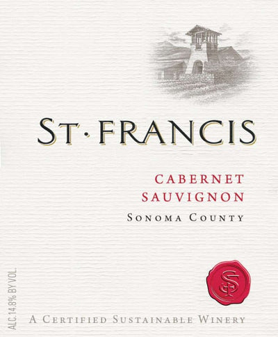 St. Francis Cabernet Sauvignon Sonoma 2022 - 750ml
