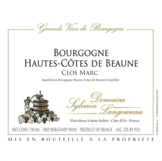Sylvain Langoureau Bourgogne Rouge Haute Cotes de Beaune &
