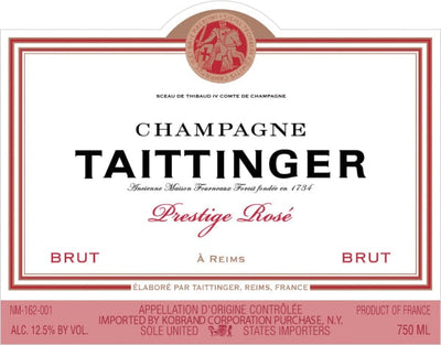 Taittinger Brut Prestige Rose NV - 750ml