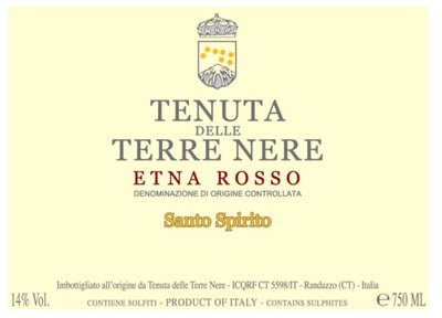 Tenuta delle Terre Nere Etna Rosso Santo Spirito 2022 - 750ml