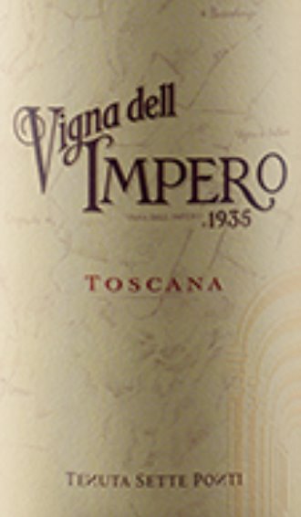 Tenuta Sette Ponti Valdarno di Sopra Vigna dell'Impero 2020 - 750ml