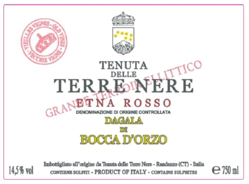 Terre Nere Etna Rosso Dagala di Bocca d’Orzo Monopole 2022 - 750ml