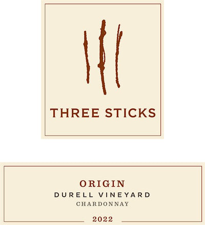 Three Sticks Durell Vineyard Chardonnay 2022 - 750ml