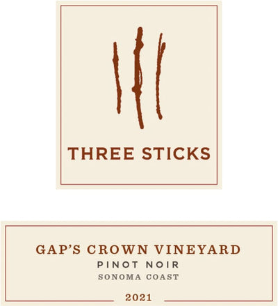 Three Sticks Gap's Crown Vineyard Pinot Noir 2022 - 750ml