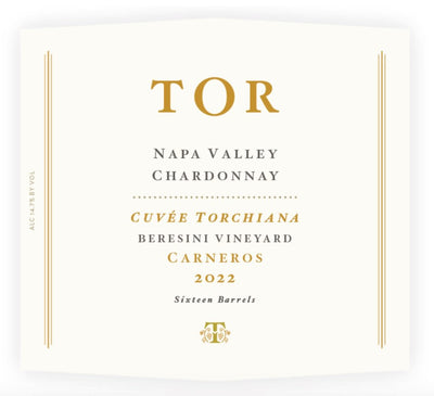 Tor Kenward Beresini Vineyard Cuvee Torchiana Chardonnay 2022 - 750ml