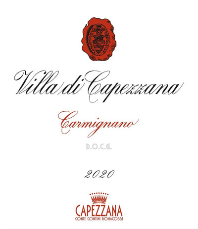 Villa di Capezzana Carmignano 2020 - 750ml