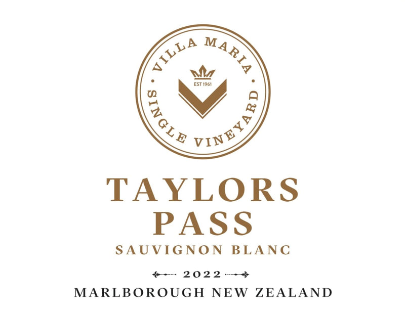 Villa Maria Taylors Pass Sauvignon Blanc 2022 - 750ml