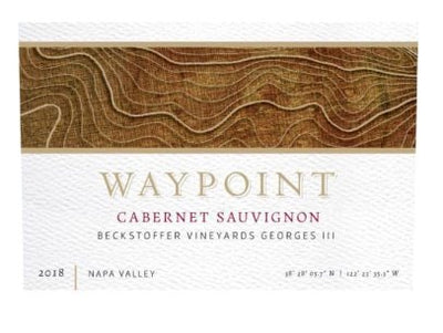 Waypoint Vineyards Beckstoffer Georges III Vineyard Cabernet Sauvignon 2018 - 750ml