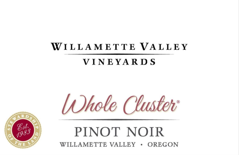 Willamette Valley Vineyards Whole Cluster Pinot Noir 2022 - 750ml