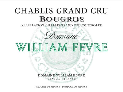 William Fevre Chablis Bougros Grand Cru 2020 - 750ml