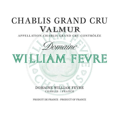 William Fevre Chablis Valmur Domaine Grand Cru 2018 - 750ml