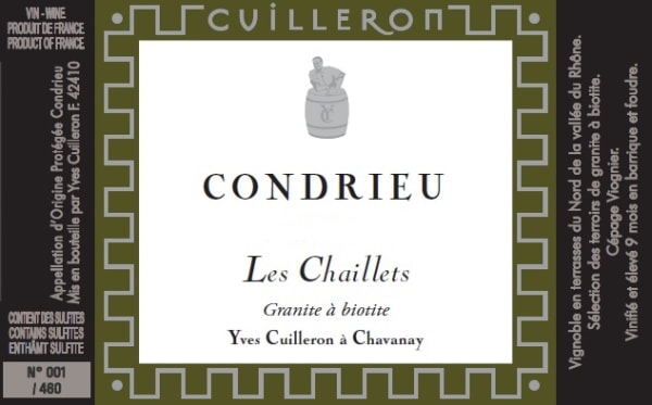 Yves Cuilleron Condrieu Les Chaillets 2022 - 750ml