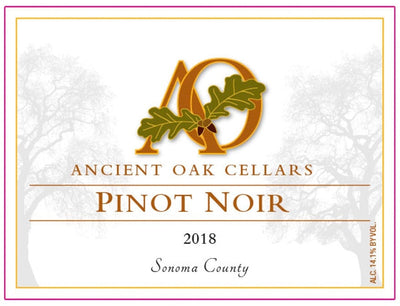 Ancient Oak Cellars Pinot Noir 2018 - 750ml
