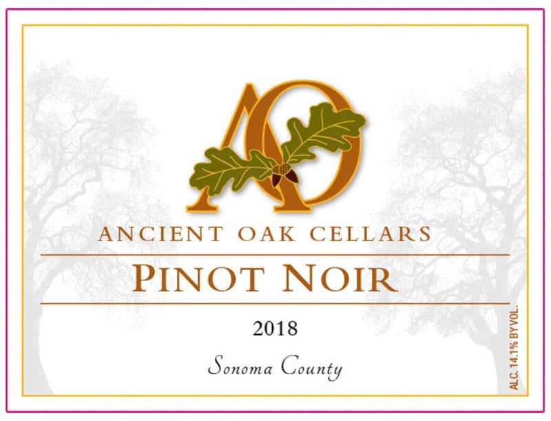 Ancient Oak Cellars Pinot Noir 2018 - 750ml
