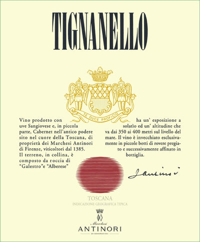 Antinori Tignanello 2017 - 750ml