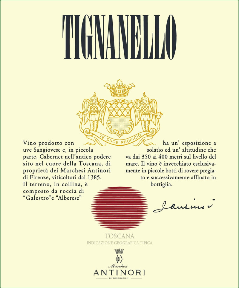 Antinori Tignanello 2017 - 750ml
