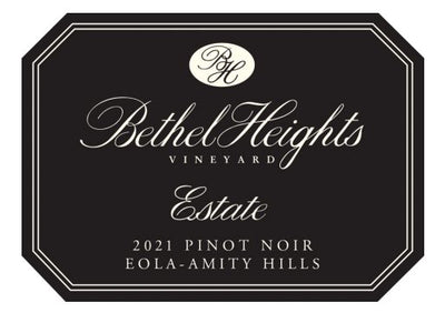 Bethel Heights 'Estate' Pinot Noir 2021 - 750ml