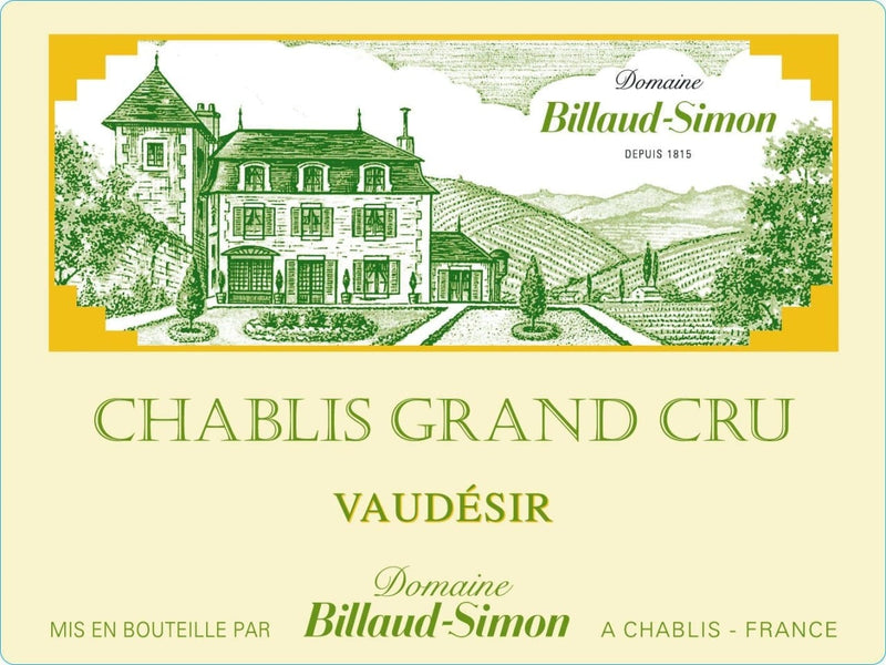 Billaud-Simon Chablis Vaudesir Grand Cru 2019 - 750ml