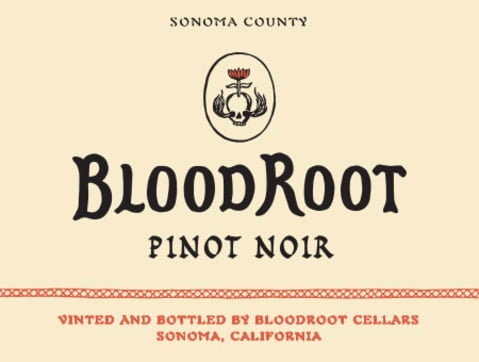 BloodRoot Pinot Noir Sonoma 2021 - 750ml