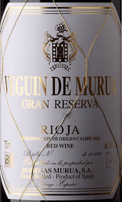 Bodegas Murua Veguin de Murua Gran Reserva Rioja 2014 - 750ml