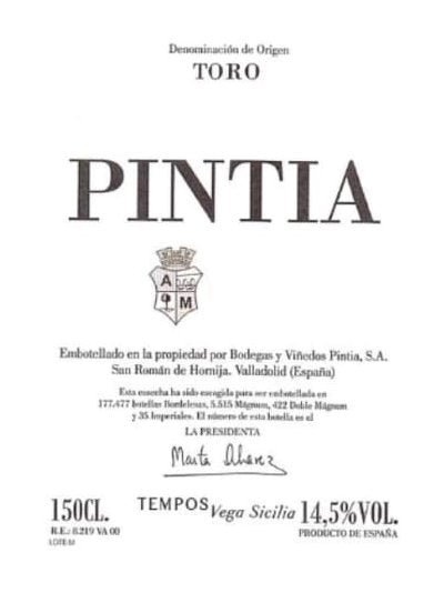 Bodegas y Vinedos Pintia 2018 - 750ml