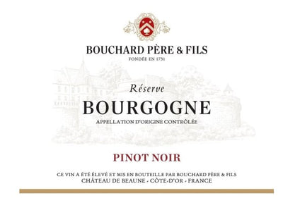 Bouchard Pere & Fils Reserve Bourgogne Pinot Noir 2020 - 750ml