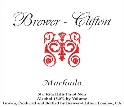 Brewer-Clifton Machado Sta. Rita Pinot Noir 2021 - 750ml