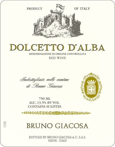 Bruno Giacosa Dolcetto d'Alba 2020 -750ml