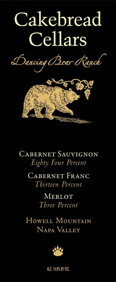 Cakebread Dancing Bear Cabernet Sauvignon 2017 - 750ml