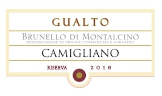 Camigliano Gualto Brunello di Montalcino Riserva 2016 - 750ml