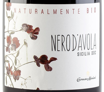 Caruso & Minini Naturalmente Bio Nero d'Avola 2019 - 750ml