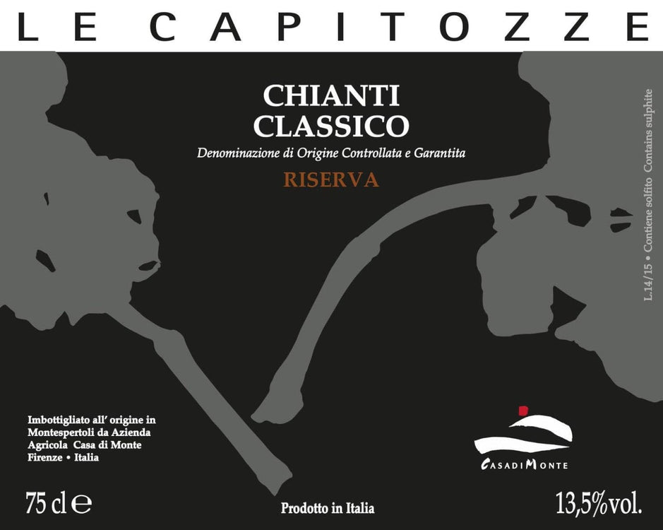 Casa di Monte 'Le Capitozze' Chianti Classico Riserva 2015 - 750ml