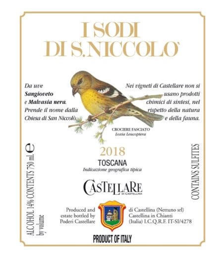 Castellare I Sodi S. Niccolo 2018 - 750ml