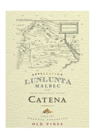 Catena Appellation Lunlunta Malbec 2021 - 750ml