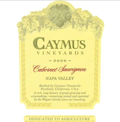 Caymus Cabernet Sauvignon 2020 - 375ml