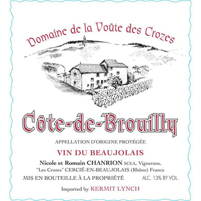 Chanrion Cote de Brouilly 2019 - 750ml