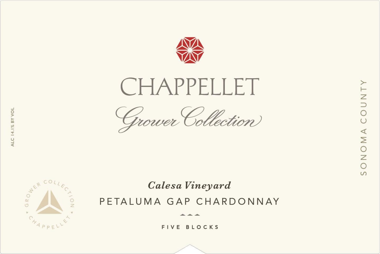 Chappellet Grower Collection Calesa Vineyard Chardonnay 2019 - 750ml