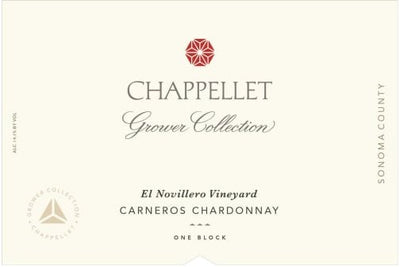 Chappellet Grower Collection El Novillero Vineyard Chardonnay 2021 - 750ml