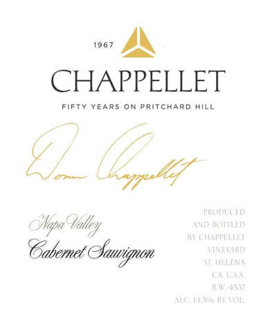 Chappellet Signature Cabernet Sauvignon 2019 - 750ml