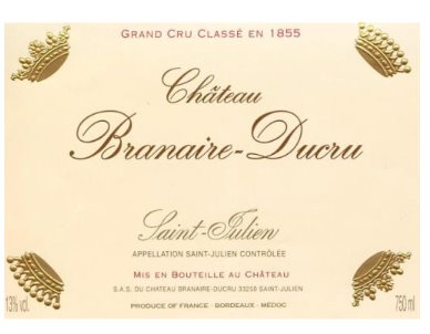 Chateau Branaire-Ducru, St. Julien 2018 - 750ml