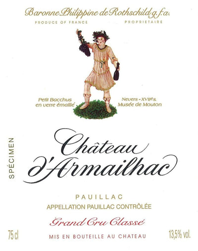 Chateau d'Armailhac Pauillac 2018 - 750ml