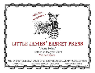 Chateau de Saint Cosme Little James Basket Press Red Blend - 750ml